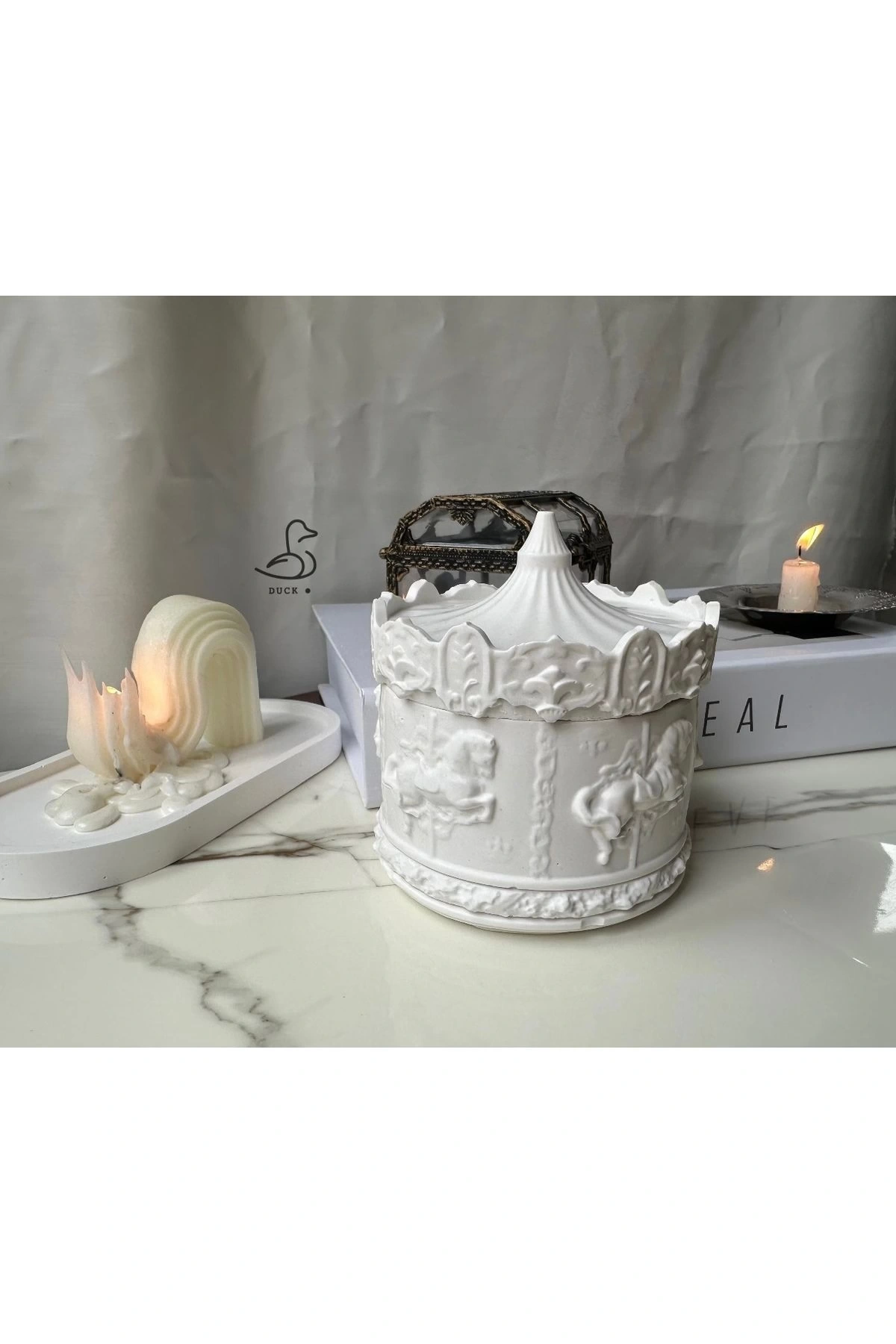 Atlı karınca dönme dolap dekoratif obje