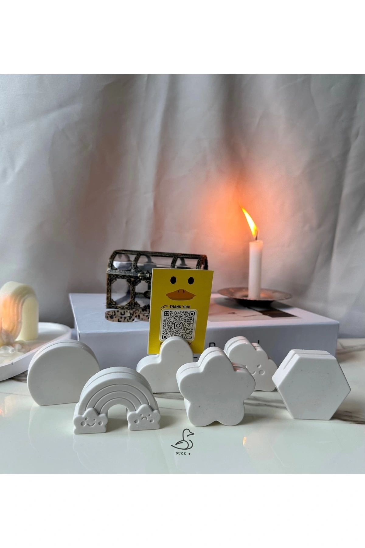 Kartvizit/fotoğraf tutucu 6’lı