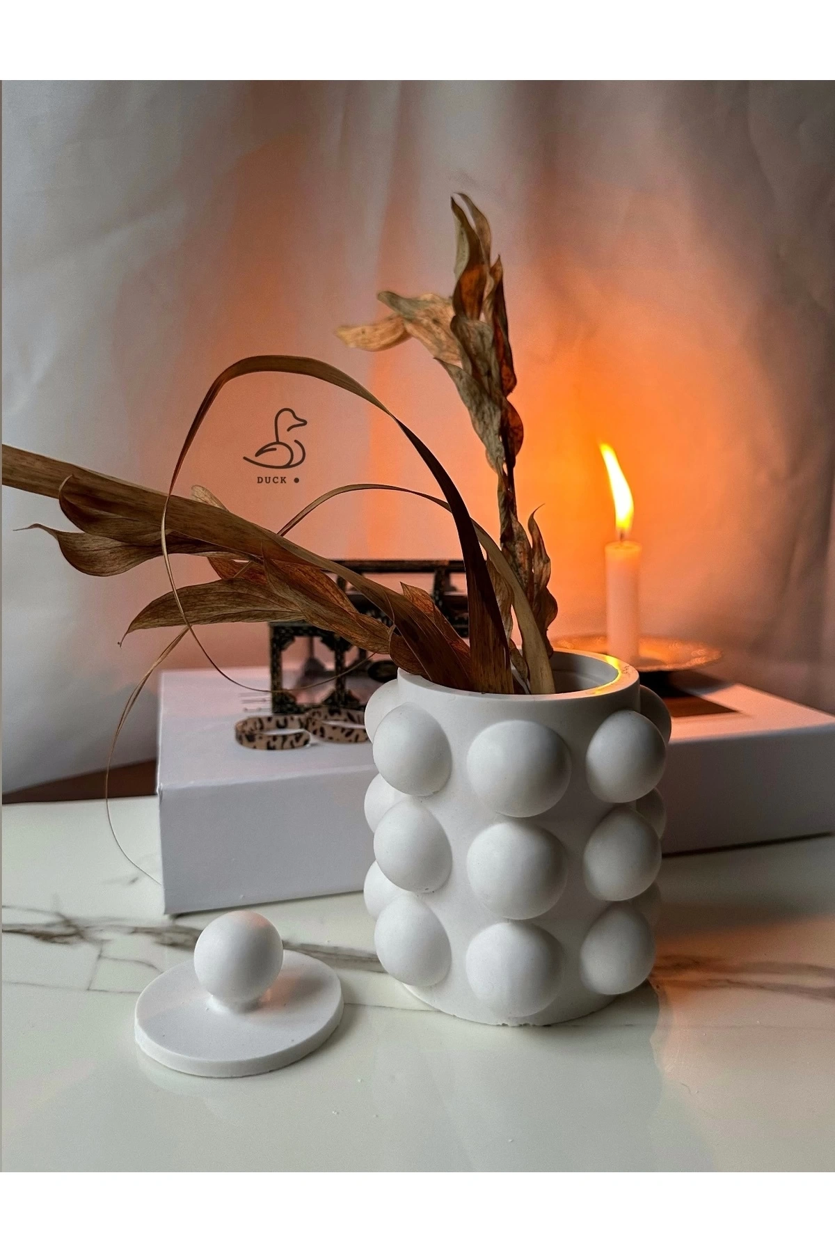 Bubble Model Dekoratif Vazo Obje 10cm