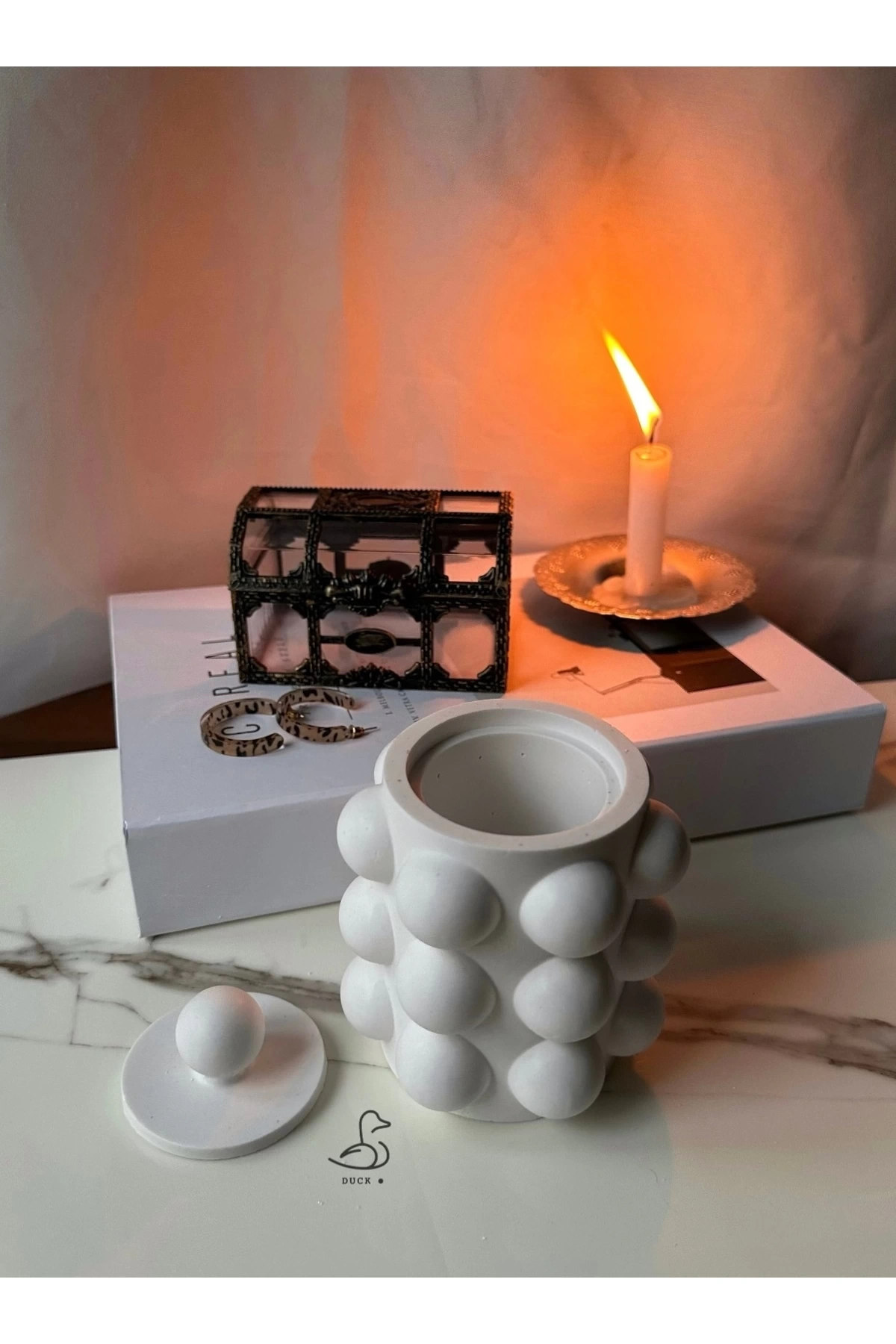 Bubble Model Dekoratif Vazo Obje 10cm