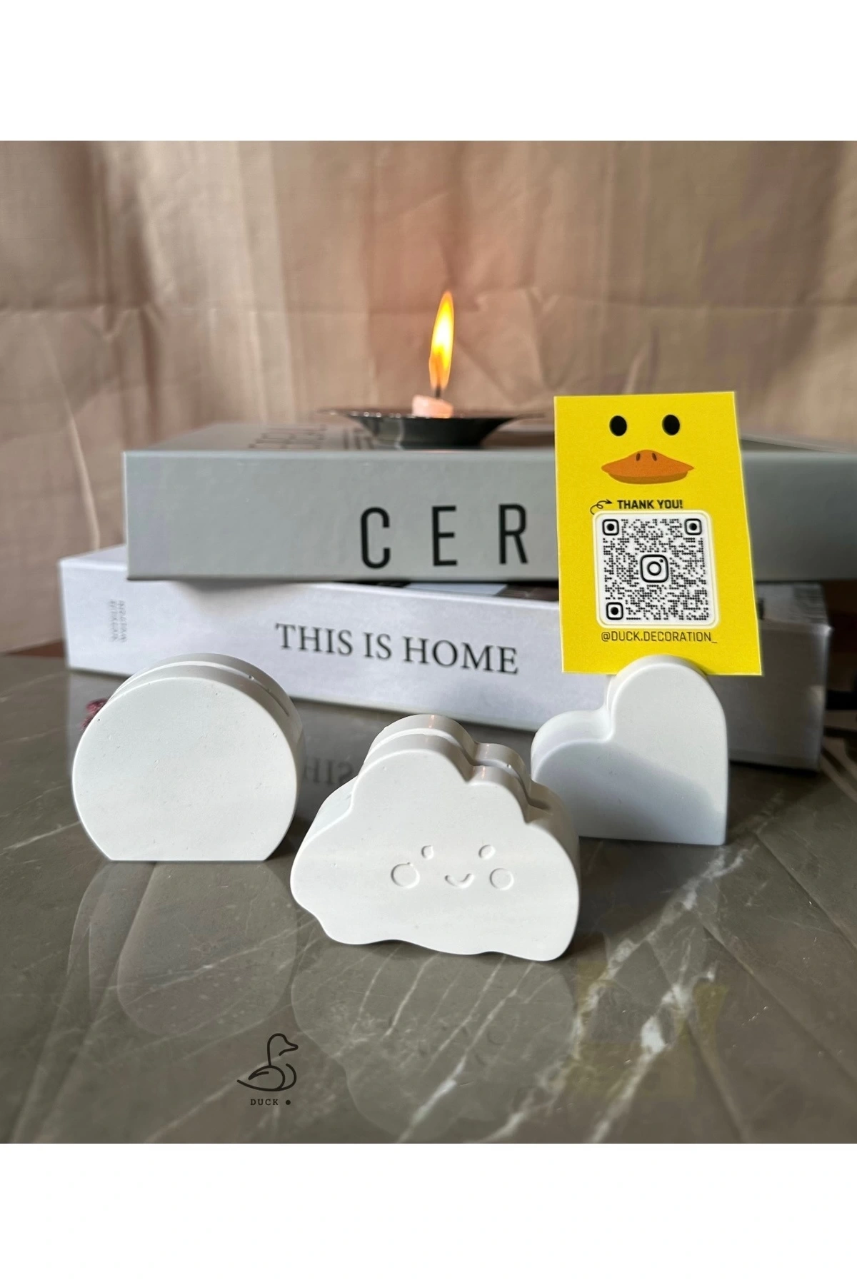 Kartvizitlik/fotoğraf tutucu 3’lü