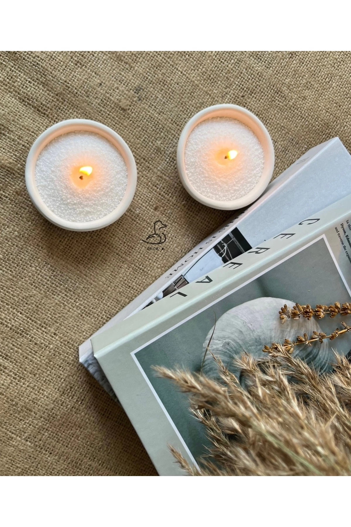 Asimetrik Mini Dekoratif Kase/mumluk (9-5 CM)