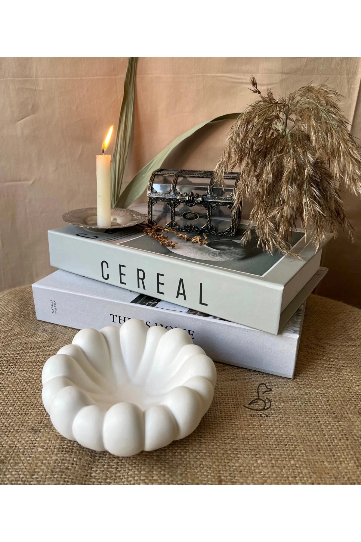 Bubble görünümlü dekoratif tabak/kase (13-7 cm)