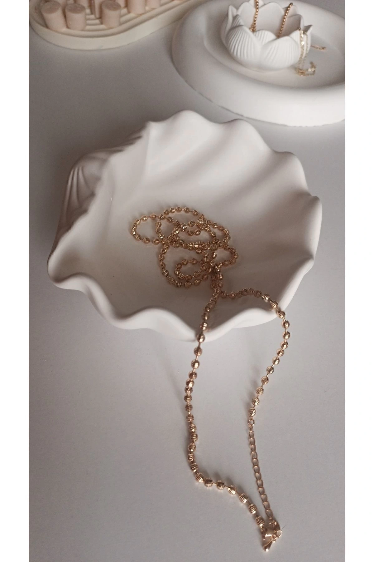 Design Studio Büyük Deniz Kabuğu Dekoratif Tabak