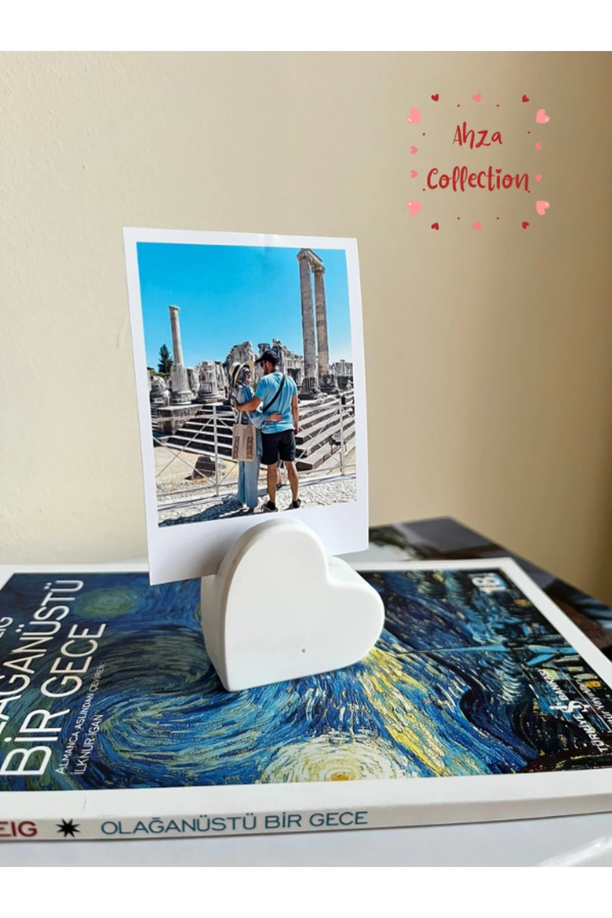 Kalp Notluk, Fotoğraf Ve Kart Tutucu, Not Tutucu Düğün Isim Tutucu, Kalp Şeklinde Kart Tutucu