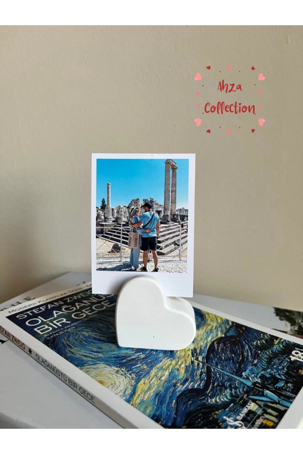 Kalp Notluk, Fotoğraf Ve Kart Tutucu, Not Tutucu Düğün Isim Tutucu, Kalp Şeklinde Kart Tutucu