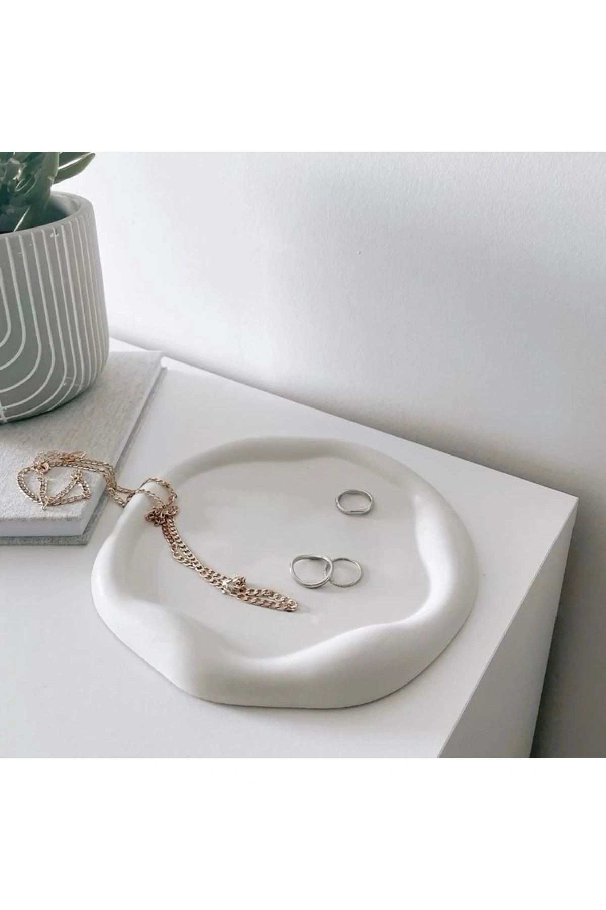 Dekoratif Bulut Tabak, Sunum, Çekim, Takı Tabağı