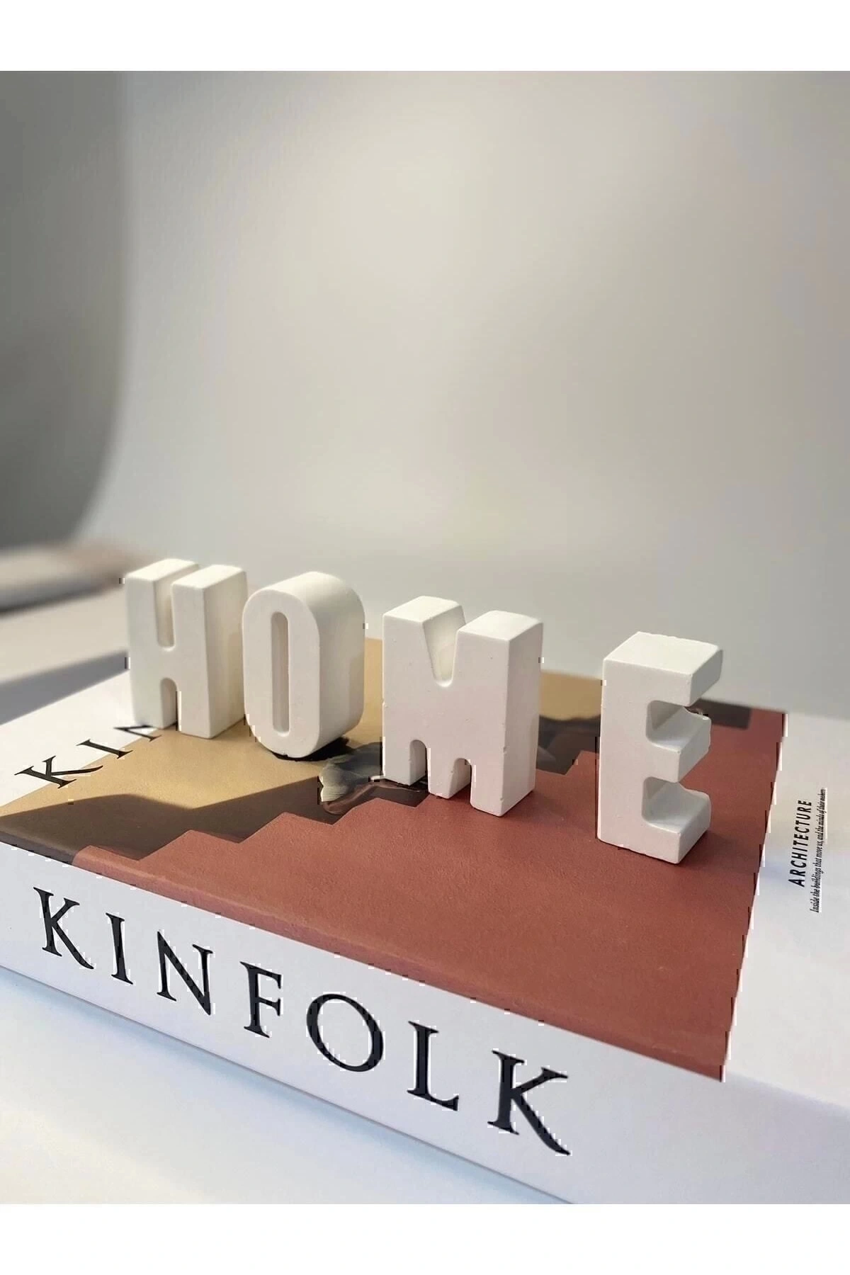 Home Yazısı Ev Dekoratif Obje Home Biblo