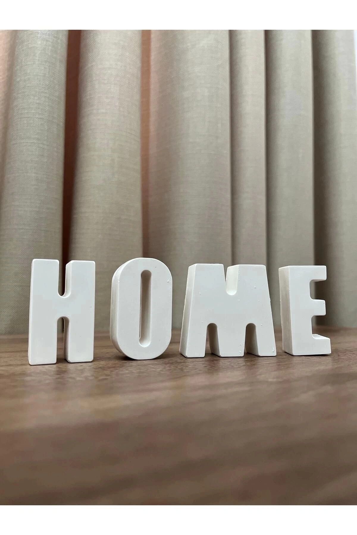 Home Yazısı Ev Dekoratif Obje Home Biblo