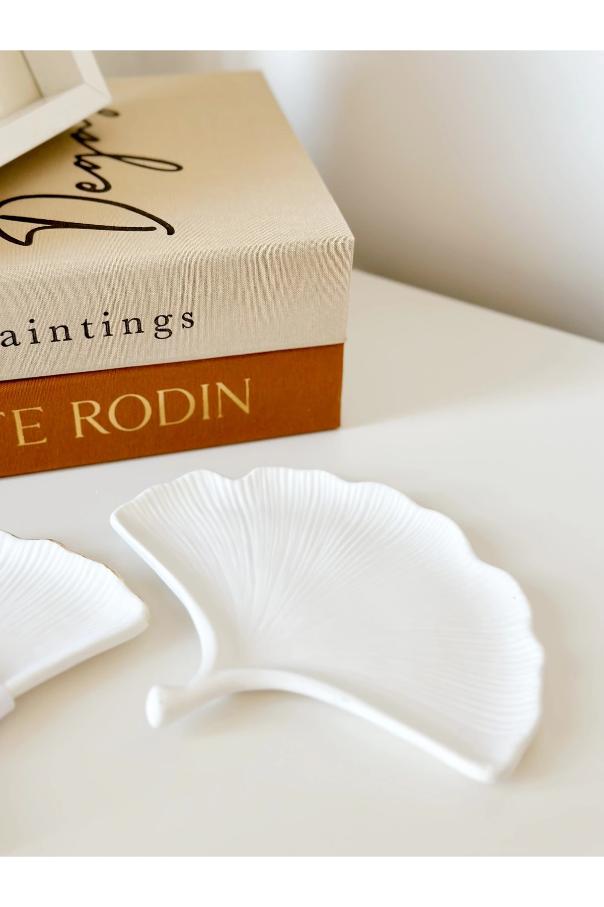 Yaprak Dekoratif Tabak | Takı Tabağı | Dekoratif Sunum