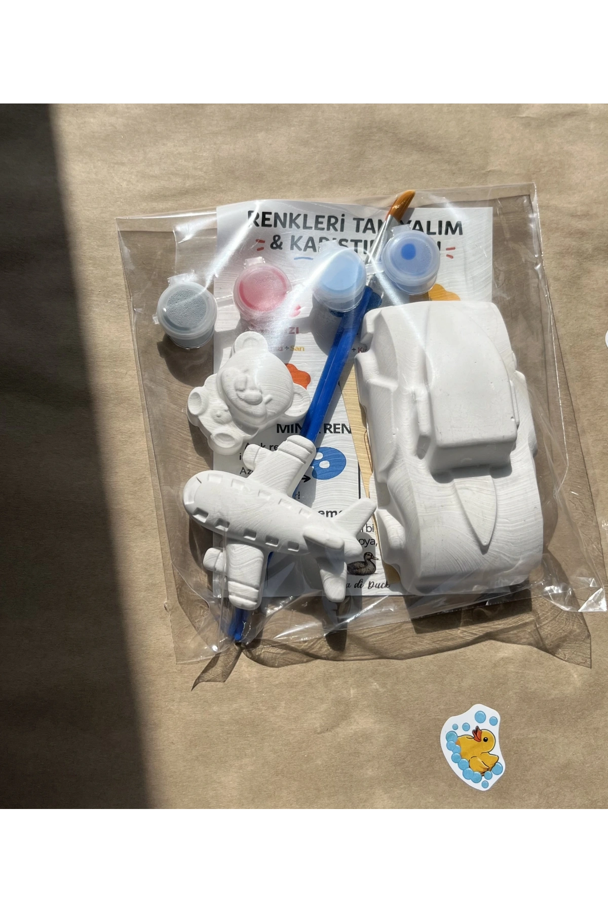 Eğitici Boyama Aktivite Seti 3’lü (Erkek Modelleri) | Casa di Duck