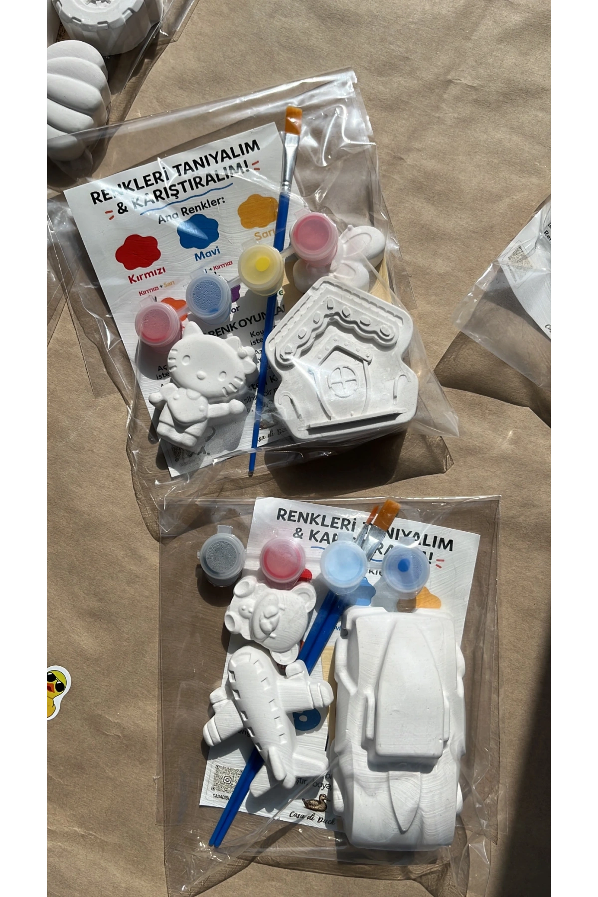 Eğitici Boyama Aktivite Seti 3’lü (Erkek Modelleri) | Casa di Duck