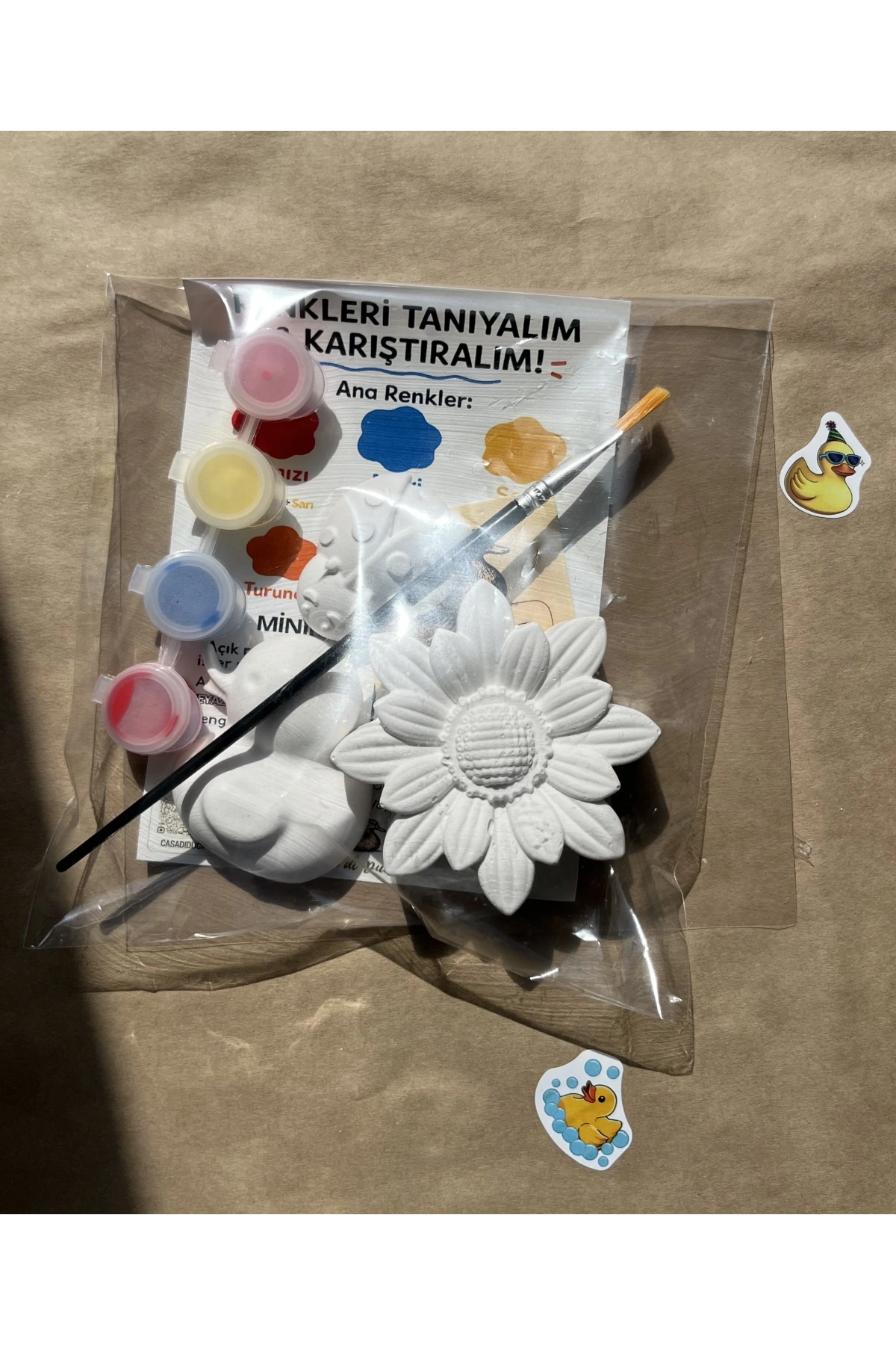 Eğitici Boyama Aktivite Seti 3’lü (Kız Modelleri) | Casa di Duck