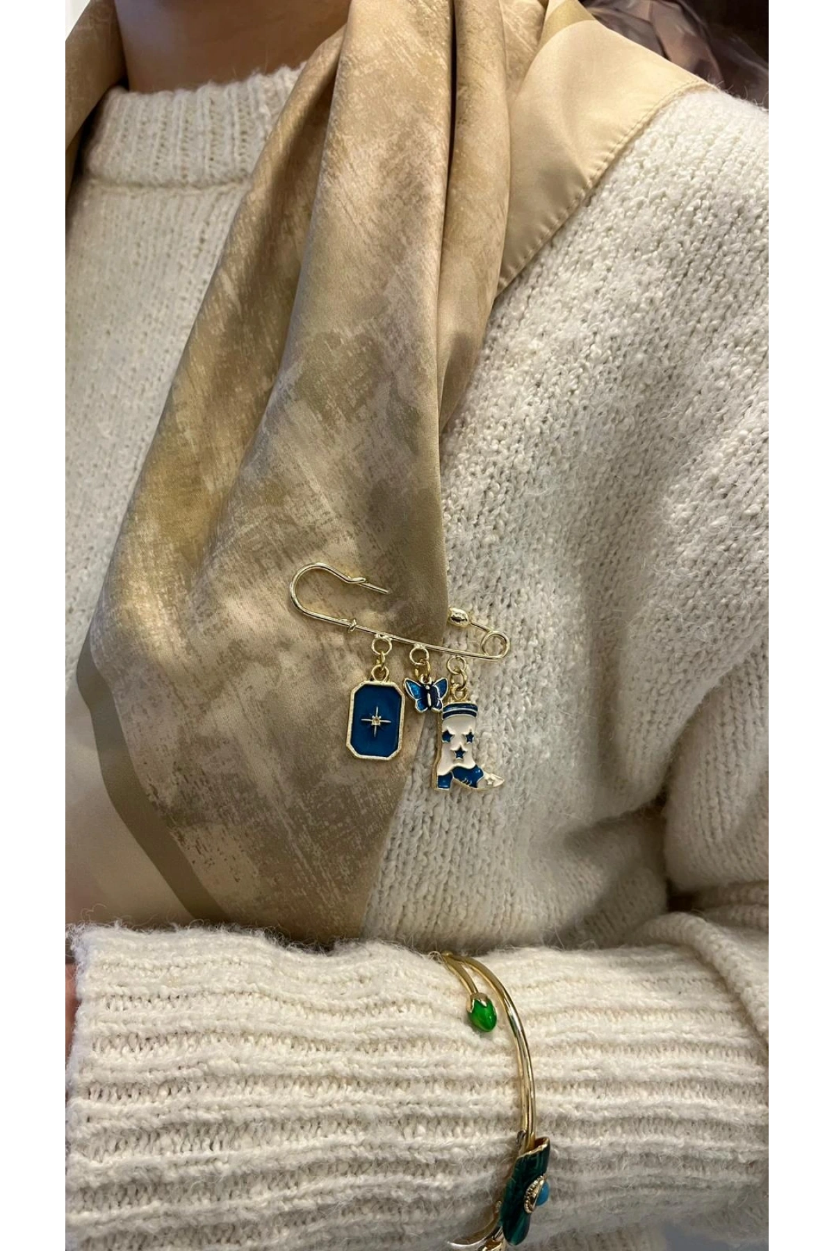 Hayal Koleksiyonu İğneli Broş | Casa di Duck