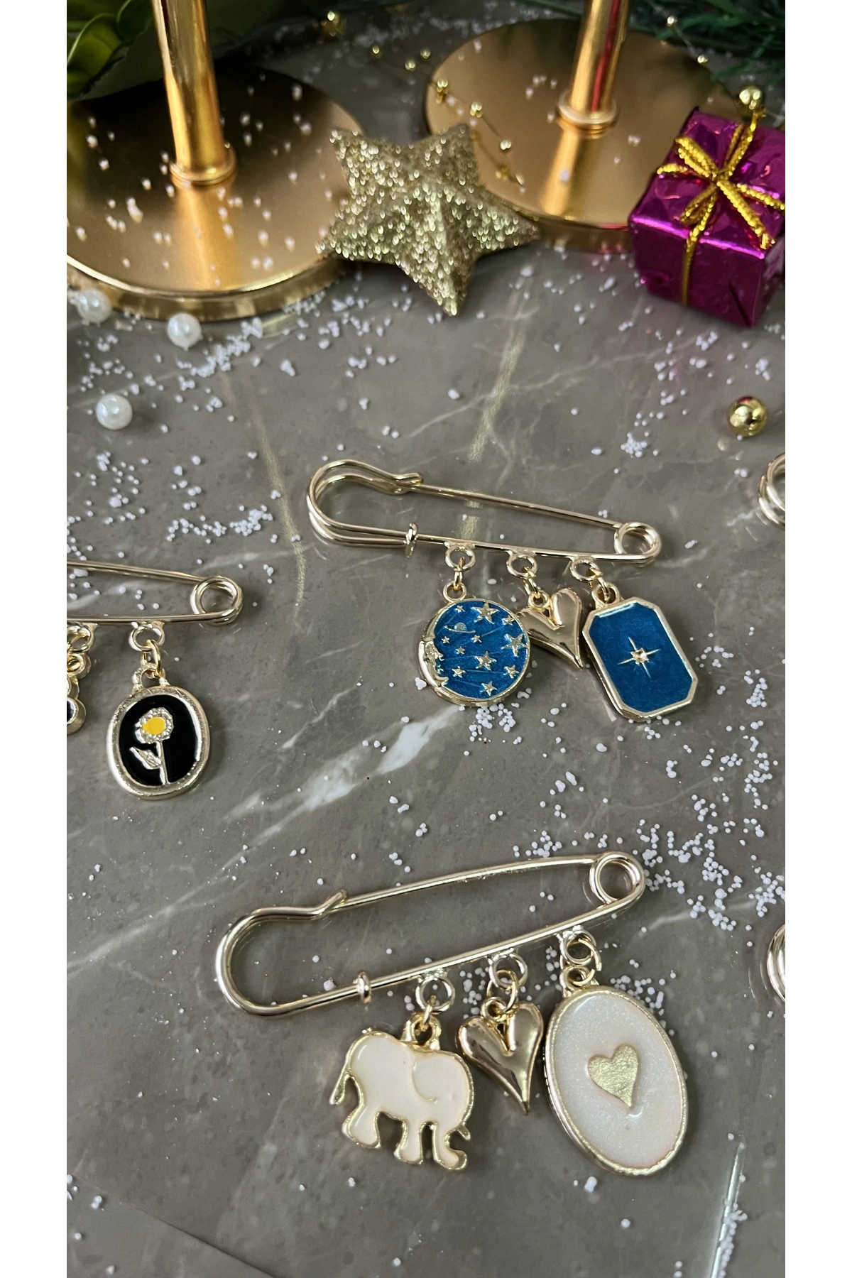 Hayal Koleksiyonu İğneli Broş | Casa di Duck