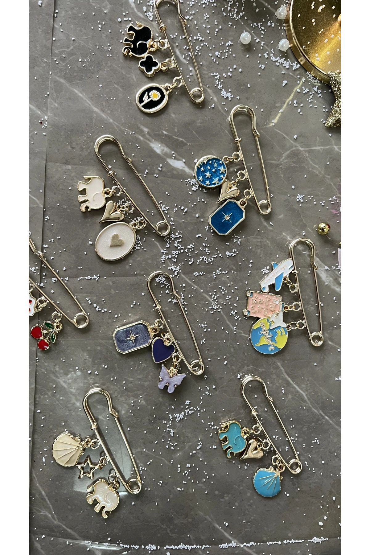 Hayal Koleksiyonu İğneli Broş | Casa di Duck