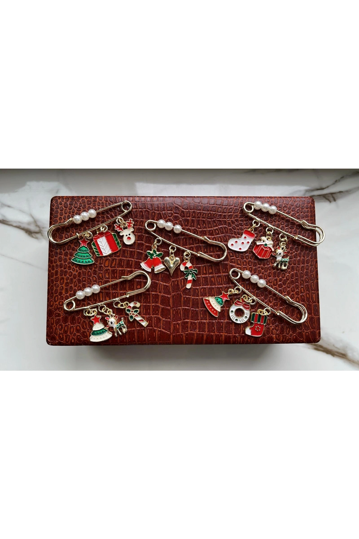 Yılbaşı Hediyelik İğneli Broş | Casa di Duck