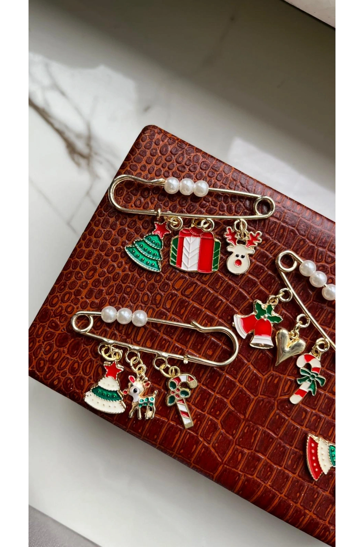 Yılbaşı Hediyelik İğneli Broş | Casa di Duck