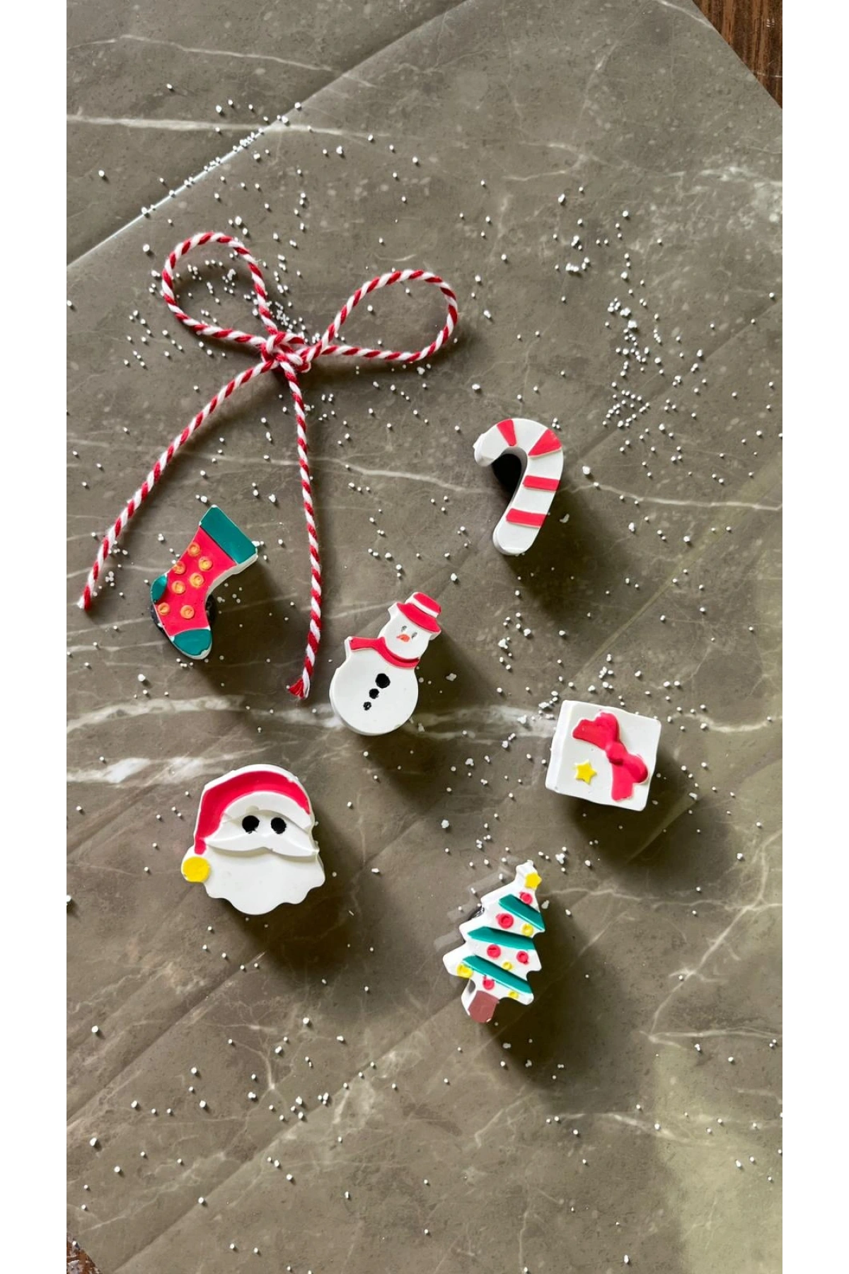 Yılbaşı Özel Dolap Süsü 6lı