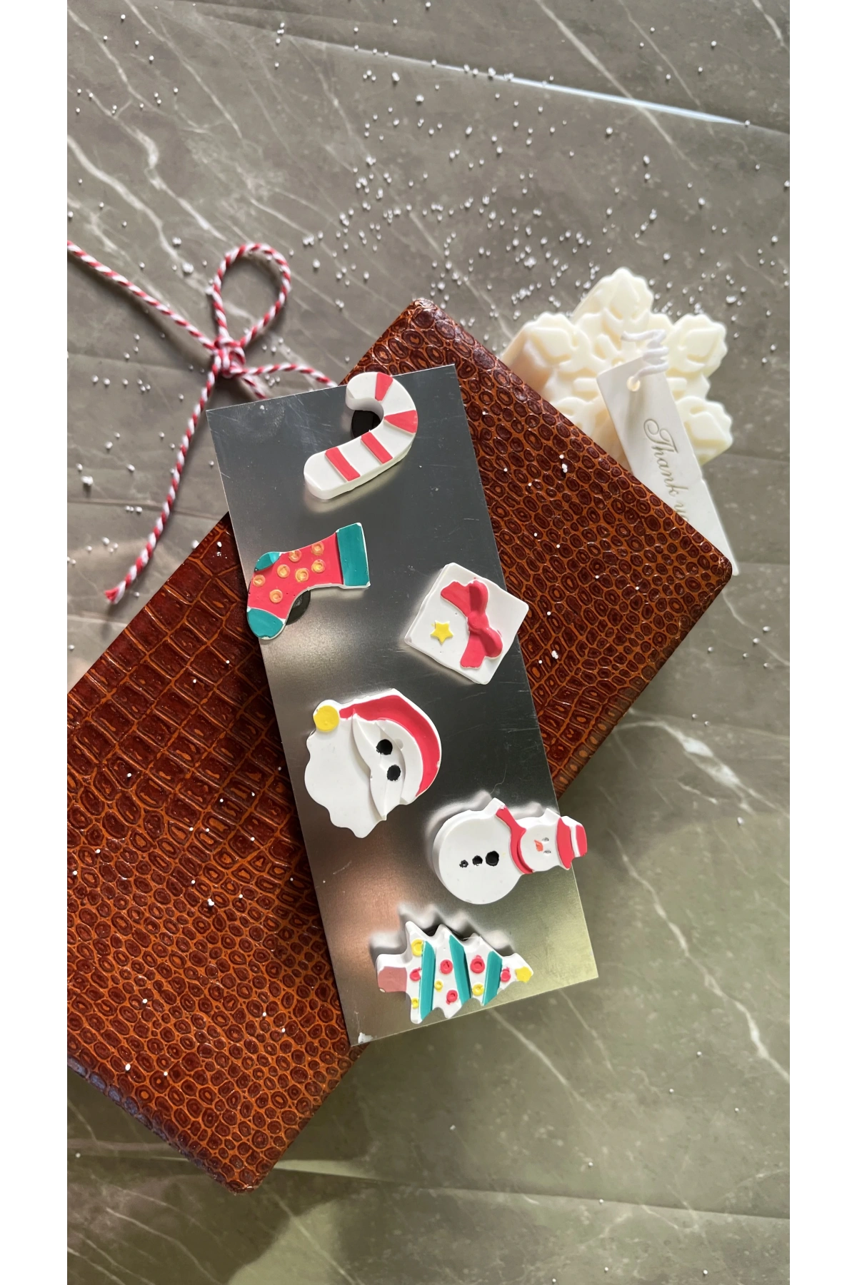 Yılbaşı Özel Dolap Süsü/Magnet 6lı | Casa di Duck