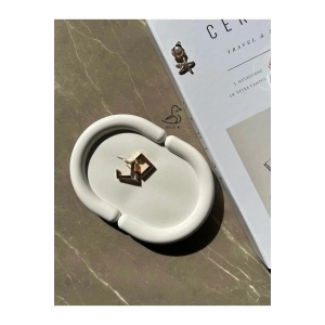 Bulut oval dekoratif tabak