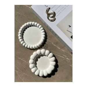 Baloncuklu 2’li dekoratif tabak