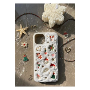 Iphone 11 Uyumlu Kış Konsept El Yapımı Telefon Kılıfı