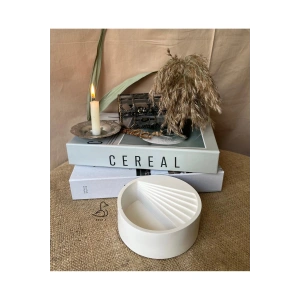 Dairesel merdiven şeklinde dekoratif kase/skulentlik (15-5 cm)