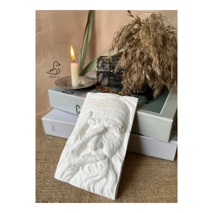 Yaşlı adam dekoratif obje biblo (17-12 cm)
