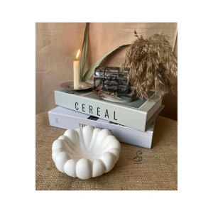 Bubble görünümlü dekoratif tabak/kase (13-7 cm)