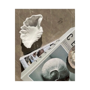 Deniz Kabuğu Görünümlü Dekoratif Obje (15-10 CM)