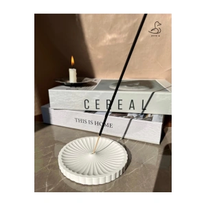 Çiçek şekilli tütsü tabak (12-12 cm)