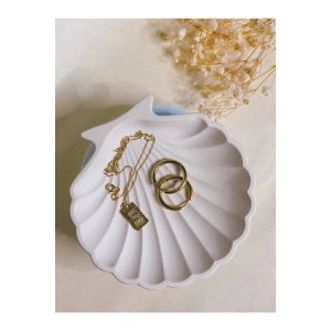 Deniz Kabuğu, Istiridye Dekoratif Altlık, Takı Düzenleyici, Kolye, Bileklik, Sehpa Düzenleyici