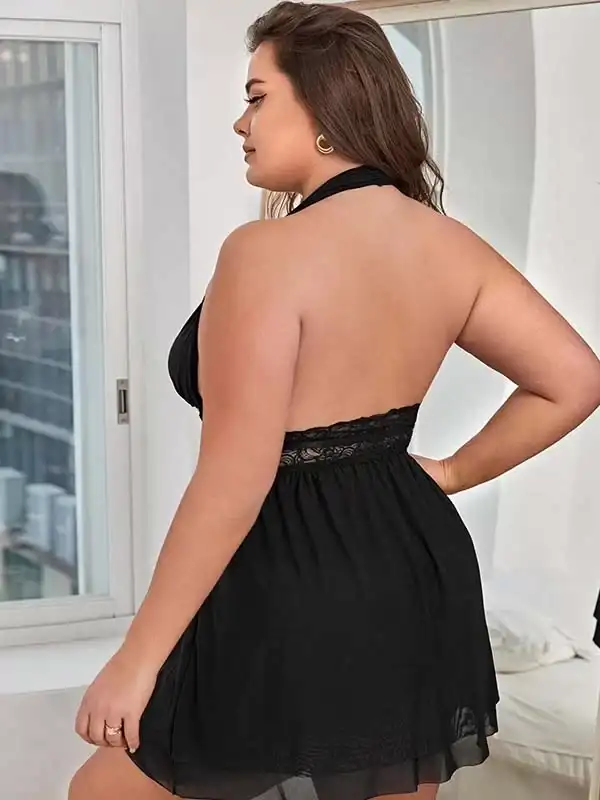 Enmadam Bel Dekolteli Gecelik Takım