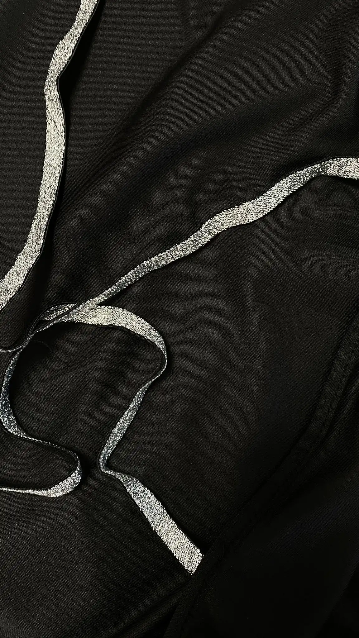 Simli Askılı Fantezi Elbise