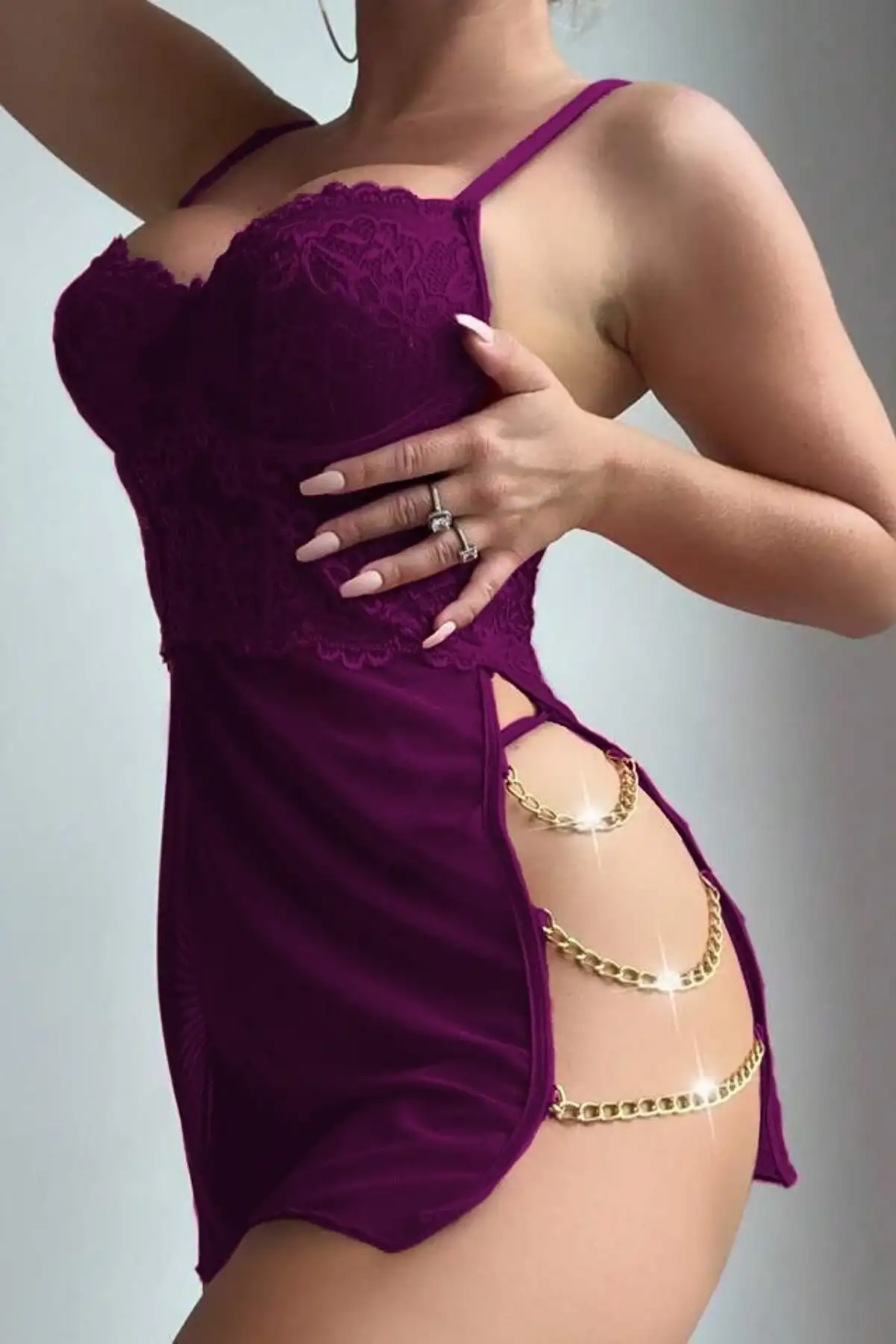 Zincirli Fantezi Gecelik