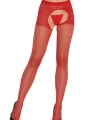 Özel Bölgesi Açık Kırmızı Fantazi Külotlu Çorap TM2035