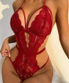 Şık Kırmızı Dantelli Babydoll Gecelik TM1302