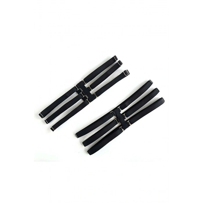 3 Sıralı Seksi Lastik Bacak Bandı - APFT351