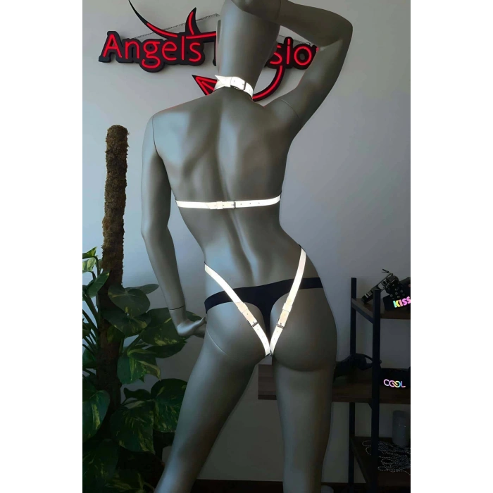 Dansçı Aksesuarları Reflektörlü Body Harness - APFT514