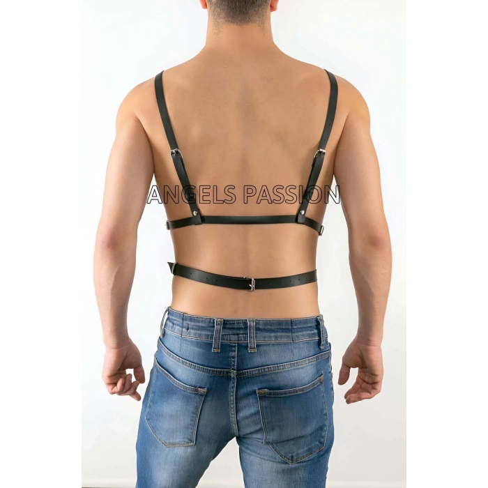 Deri Erkek Fantezi Giyim - Deri Erkek iç Giyim - Erkek Parti Giyim - APFTM40