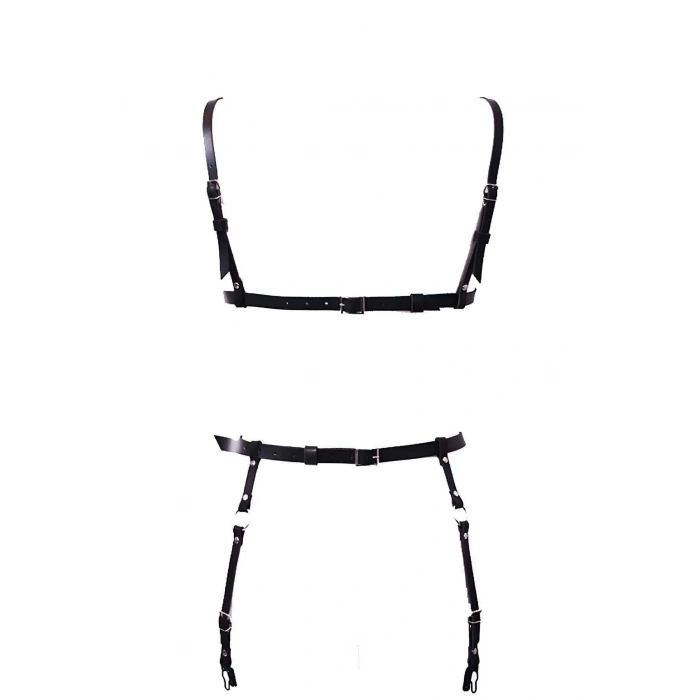 Deri Jartiyer Takım Harness - APFT228