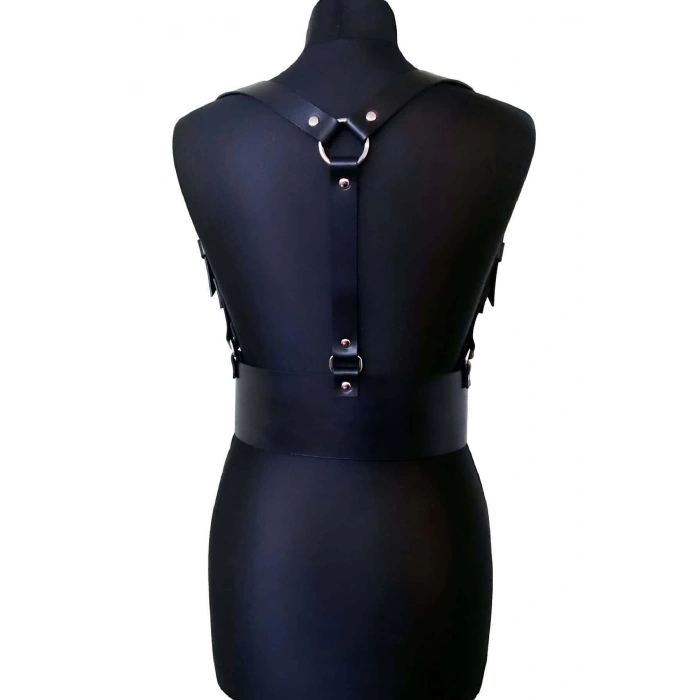 Deri Korse Harness, Şık Elbise Kemeri - APFT914