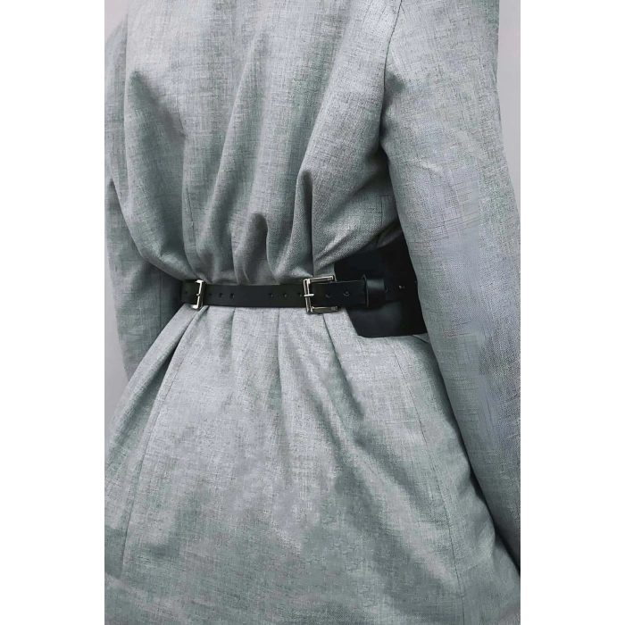 Deri Korse Kemer, Şık Deri Harness Kemer - APFT1127