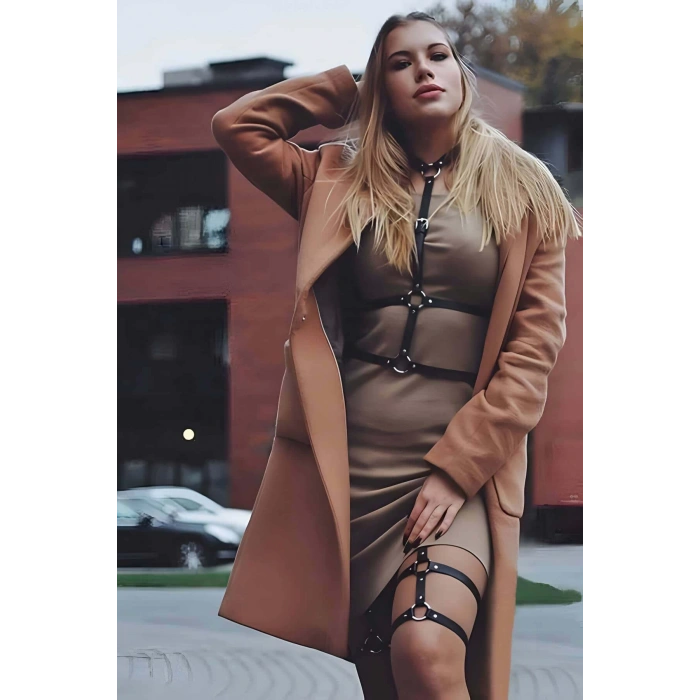 Elbise Üstü Şık Harness Takım - APFT159