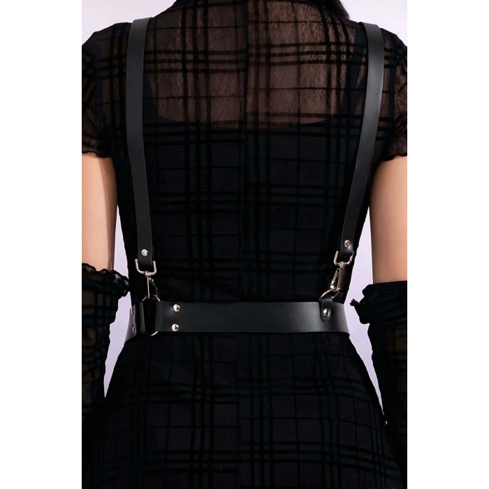 Elbise Üzeri Askılı Deri Kemer Harness - APFT934