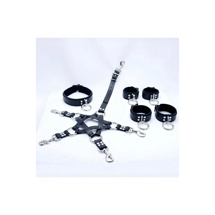 Erkek Fantazi Deri Harness Takım - APFTM86