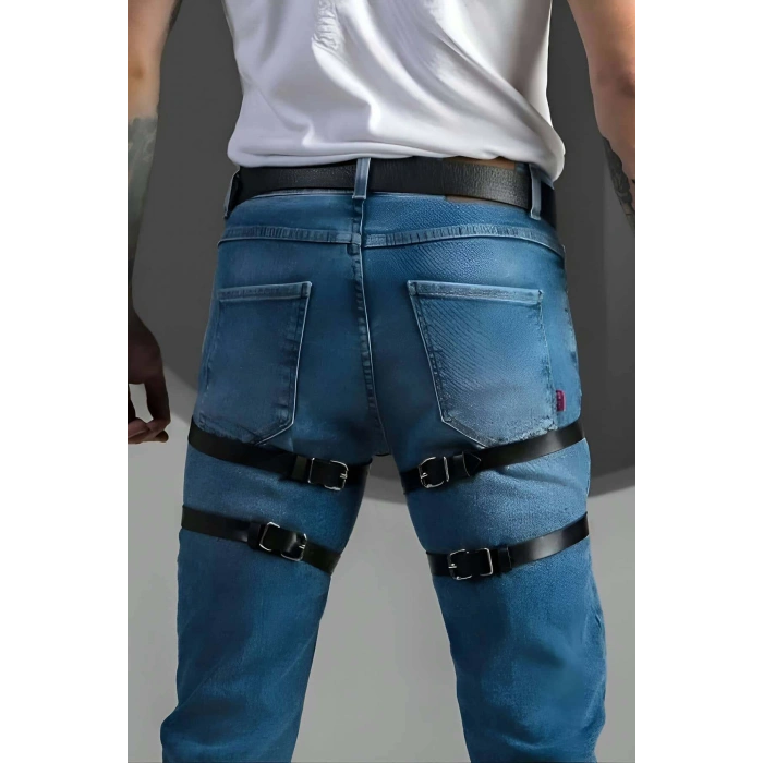 Erkek Kemer ve Bacak Aksesuar, Tarz Erkek Bacak Kemer - APFTM174