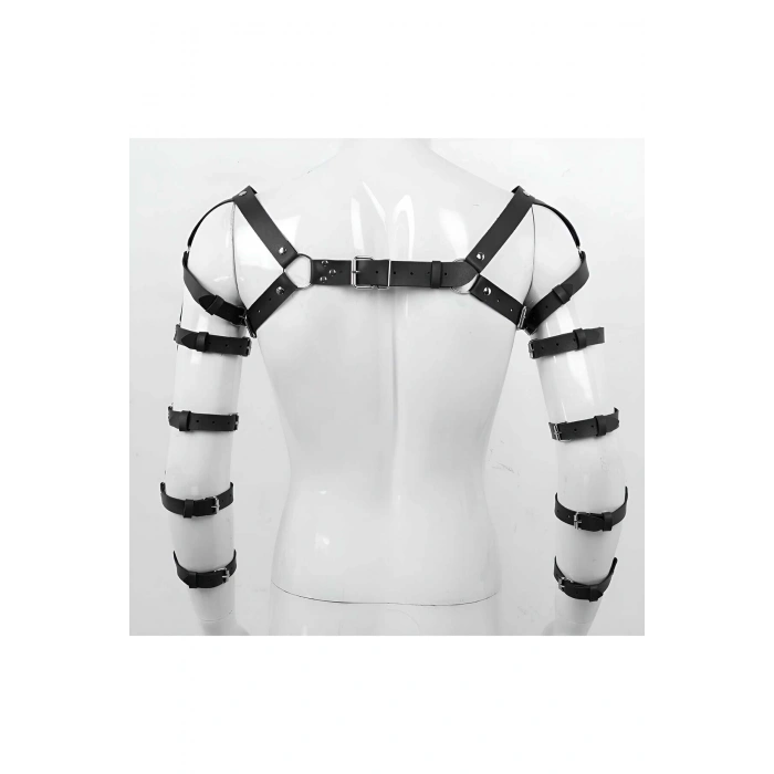Erkek Kol ve Omuz Harness, Seksi Erkek Fantezi Deri Giyim - APFTM166