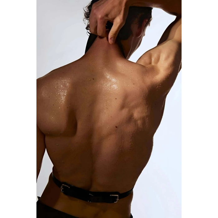 Erkek V Göğüs Harness, Şık Gömlek Aksesuar - APFTM145